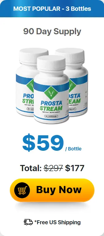 ProstaStream 3 Bottles