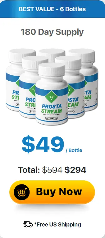 ProstaStream 6 Bottles